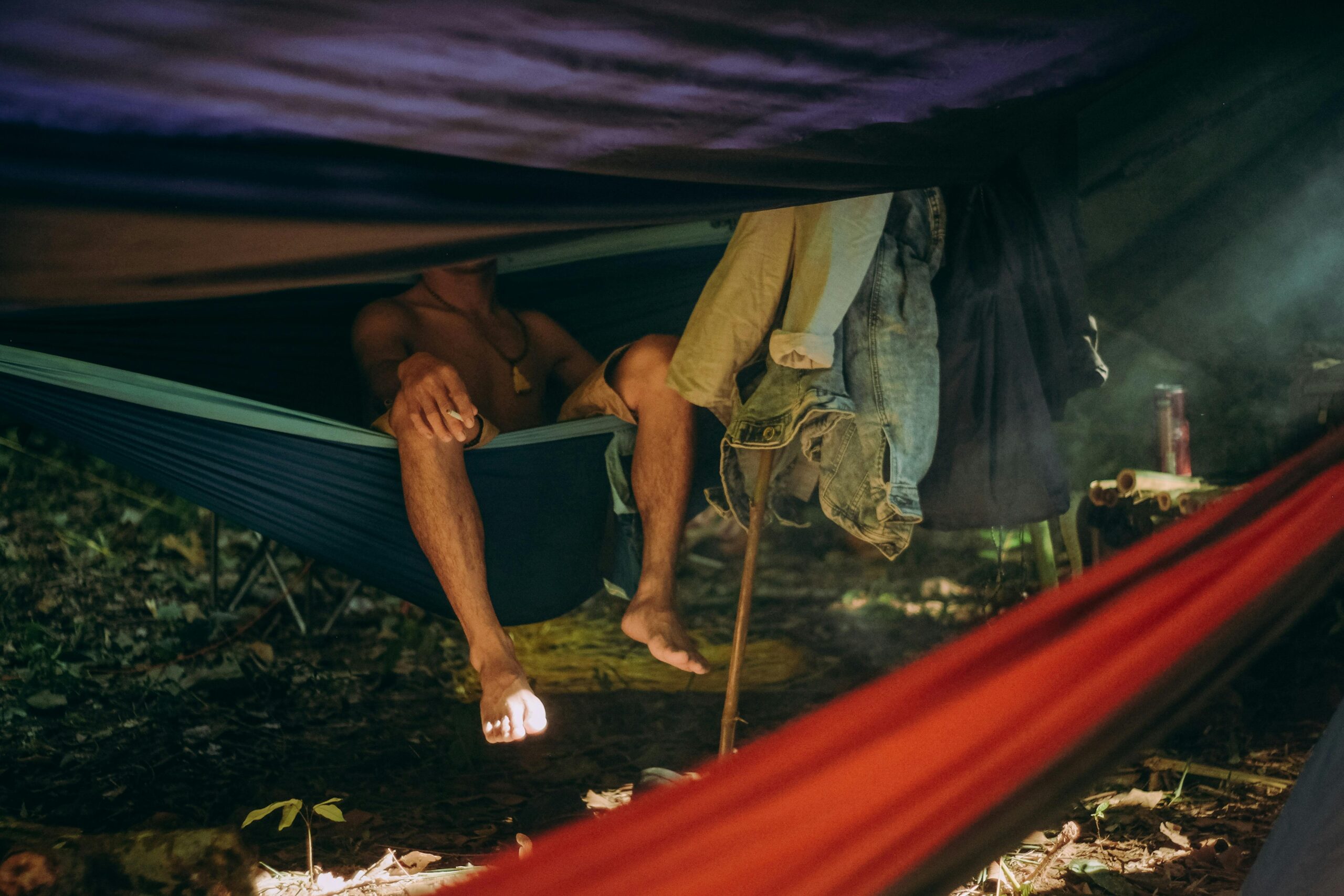 Camping Hammocks with Mosquito Nets